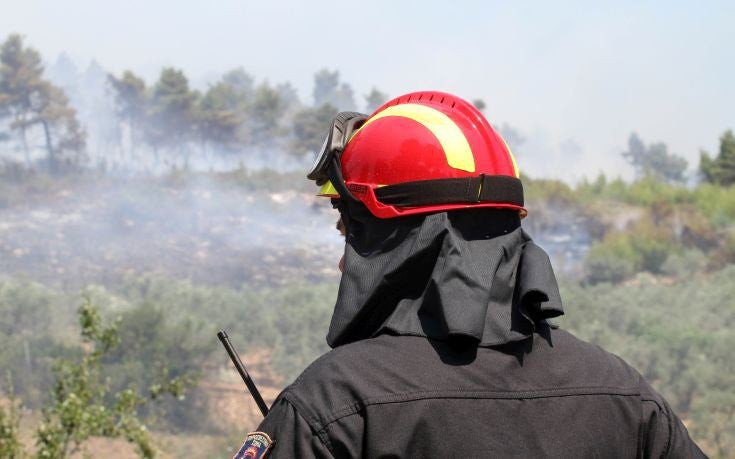 Σε ύφεση η φωτιά που ξέσπασε στη νότια Κέρκυρα